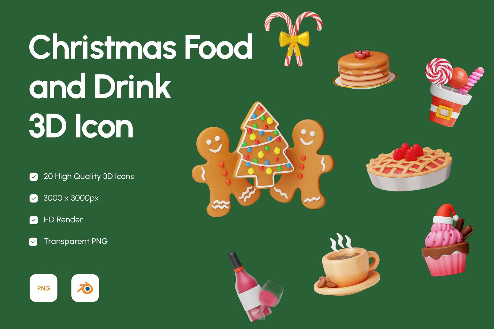 christmas-food-and-drink-3d-icon-pack-20-free-download-festival