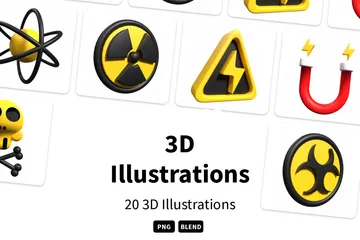 Ciência Pacote de Icon 3D