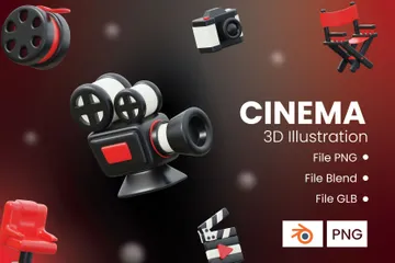 Cine Paquete de Icon 3D