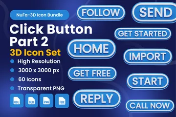 Cliquez sur le bouton Pack 3D Icon