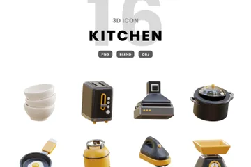 Cocina Paquete de Icon 3D