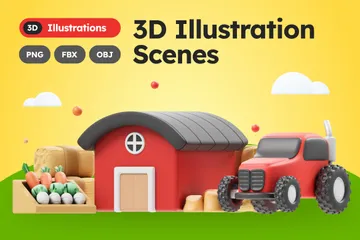 Colección de escenas Paquete de Icon 3D