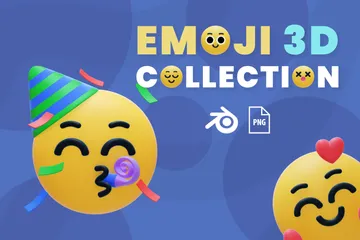 Colección de emojis Paquete de Icon 3D