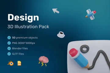 Conception Pack 3D Icon