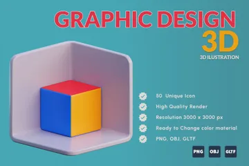 Conception graphique Pack 3D Icon