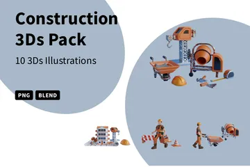 Construção Pacote de Illustration 3D