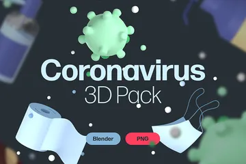 Coronavirus 3D  Pack