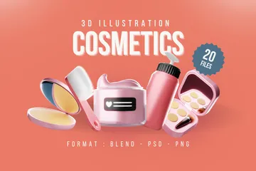 Cosmetic 3D Icon Pack