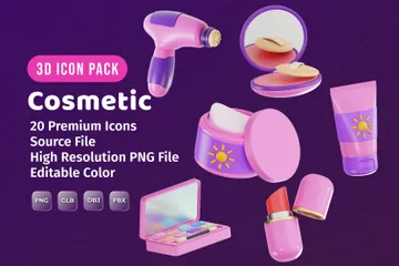 Cosmetic 3D Icon Pack