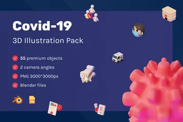 Covid-19 3D  Pack