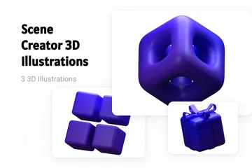 Créateur de scène Pack 3D Illustration