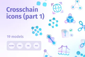 Cross-Chain Teil 1 3D Icon Pack