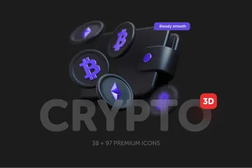 Crypto 3D Illustration Pack