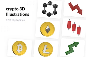 Crypto 3D Illustration Pack