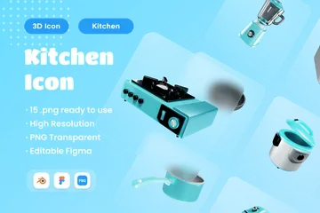 Cuisine Pack 3D Icon
