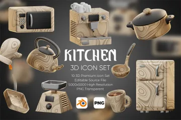 Cuisine Pack 3D Icon