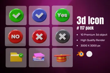 Aktenordner 3D Icon Pack