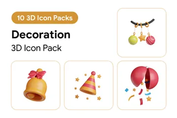 Décoration Pack 3D Icon