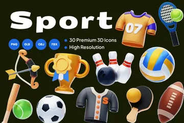 Deporte Paquete de Icon 3D