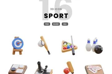 Deporte Paquete de Icon 3D