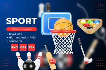 Deporte Paquete de Icon 3D