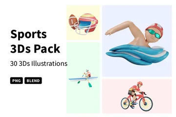 Deportes Paquete de Illustration 3D