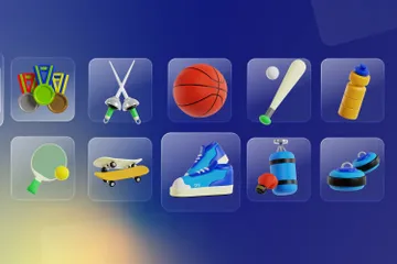 Deportes Paquete de Icon 3D