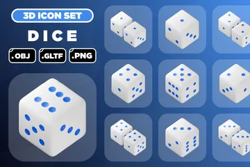 Dé Pack 3D Icon