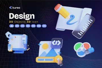 Design 3D Icon Pack