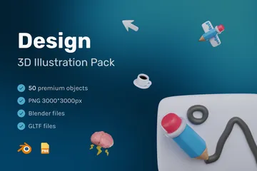 Design 3D Icon Pack