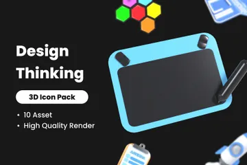 デザイン思考 3D Iconパック