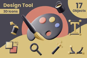 Design Tools 3D Illustration Pack