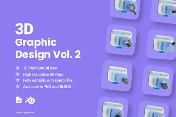 Design Vol 2 3D Illustration Pack