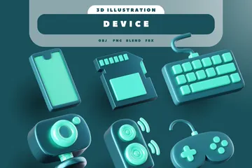 Device 3D Icon Pack