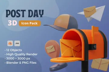 DÍA DESPUÉS Paquete de Icon 3D