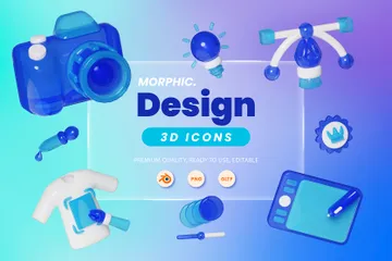 Diseño Paquete de Icon 3D