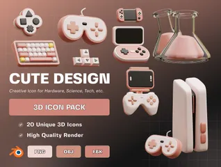 Dispositivo Pacote de Icon 3D