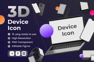 Dispositivos Paquete de Icon 3D