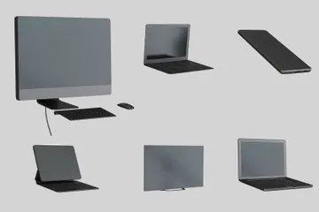 Dispositivos electrónicos Paquete de Icon 3D