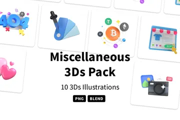 Divers Pack 3D Icon