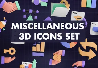 Diversos Pacote de Icon 3D