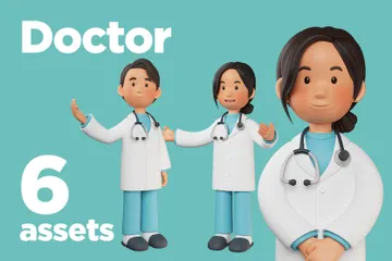 Doctor 3D Icon Pack
