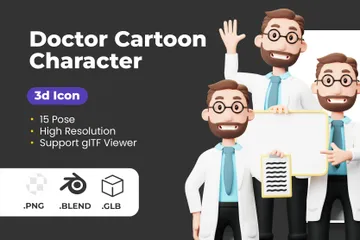 Doctor 3D Illustration Pack