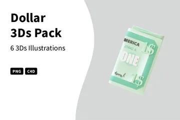 Dollar Pack 3D Icon