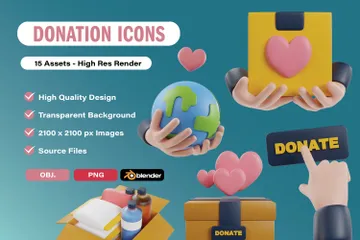 Donación Paquete de Icon 3D