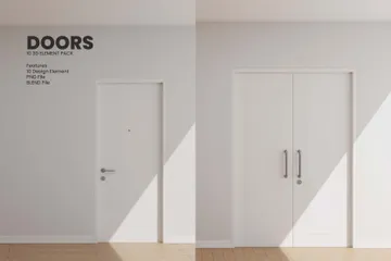 ドア 3D Iconパック