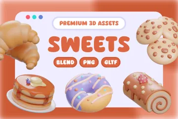 Dulces 3D Icon Pack