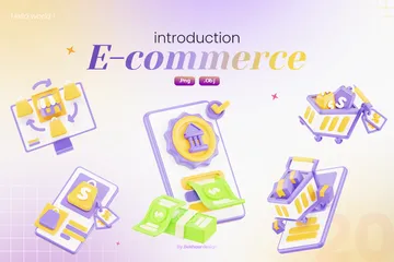 E-Commerce 3D Icon Pack