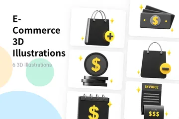 E-Commerce 3D Illustration Pack