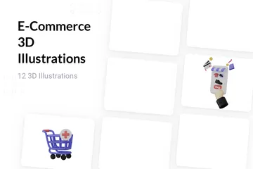 E-Commerce 3D Illustration Pack